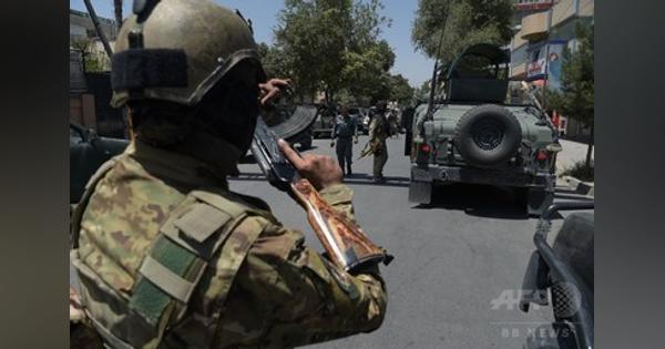 アフガンのイラク大使館で襲撃事件、犯人全員死亡 ISが犯行声明