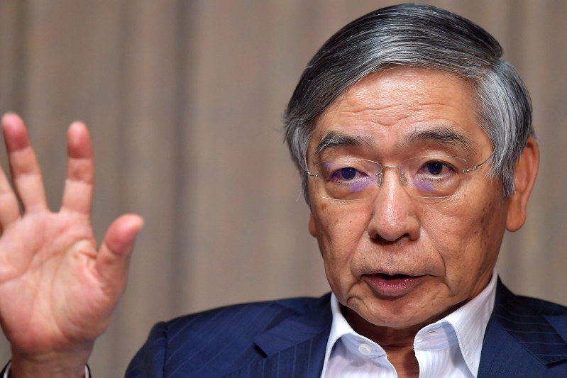 黒田日銀総裁：「物価２％いずれ上がる」緩和堅持強調