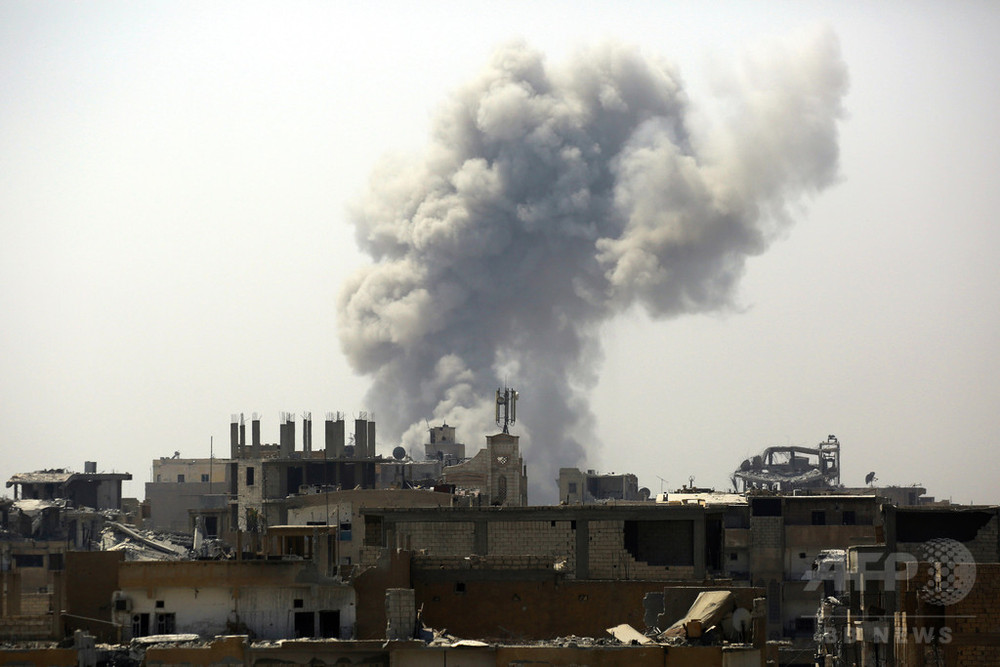 ISの「首都」ラッカ、旧市街を解放 米支援のシリア部隊