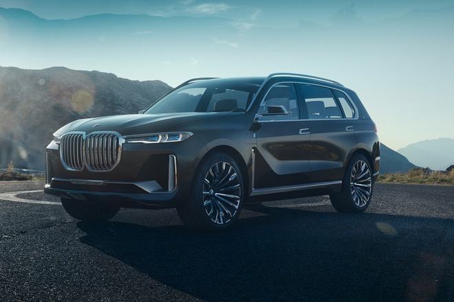 BMWが新型フルサイズSUVコンセプト「X7 iPerformance」発表