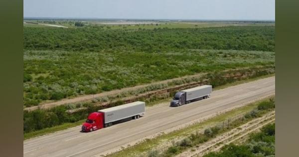 ダイムラー、米公道でトラック隊列走行試験…自動運転とコネクト技術導入