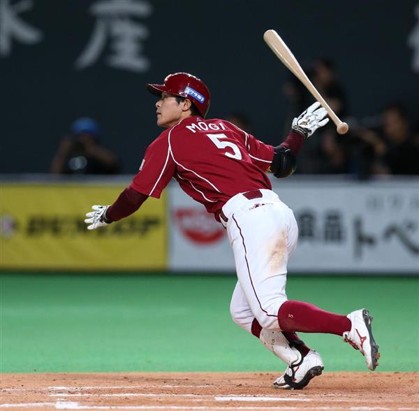 【プロ野球】楽天・茂木、３安打で勝利に貢献