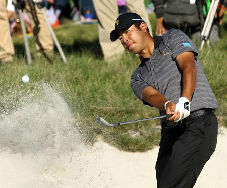 男子ゴルフ、松山はトーマス破る　米国選抜が7大会連続V