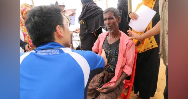 ロヒンギャ：伝染病の懸念高まる…バングラ・難民キャンプ