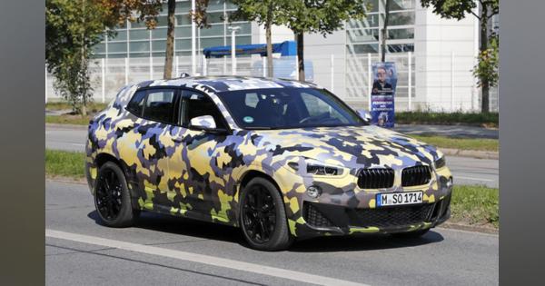 BMW X2 に高性能「M35i」、迷彩ボディでミュンヘンに出現