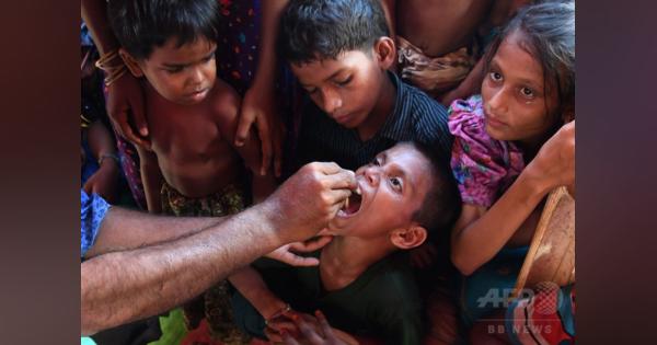 国連、ロヒンギャ難民65万人にコレラ予防接種へ 過去最大規模