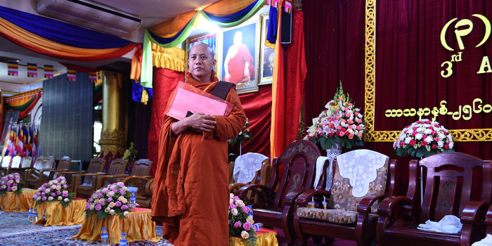 ロヒンギャ排斥を主導するミャンマー仏教僧