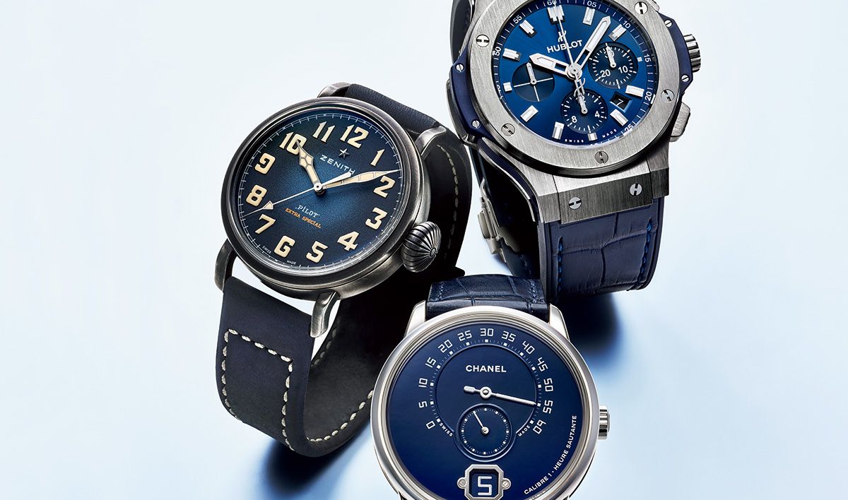 時計メーカーの実力はこの色でわかる！──注目すべきブルー文字盤時計3選