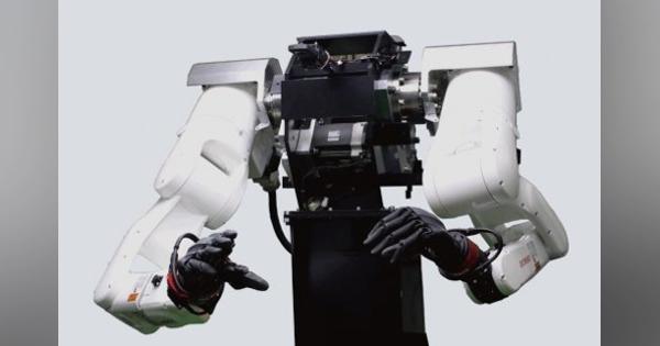 多指ハンド双腕型ロボットアームを簡単に活用、ディープラーニングとVRで