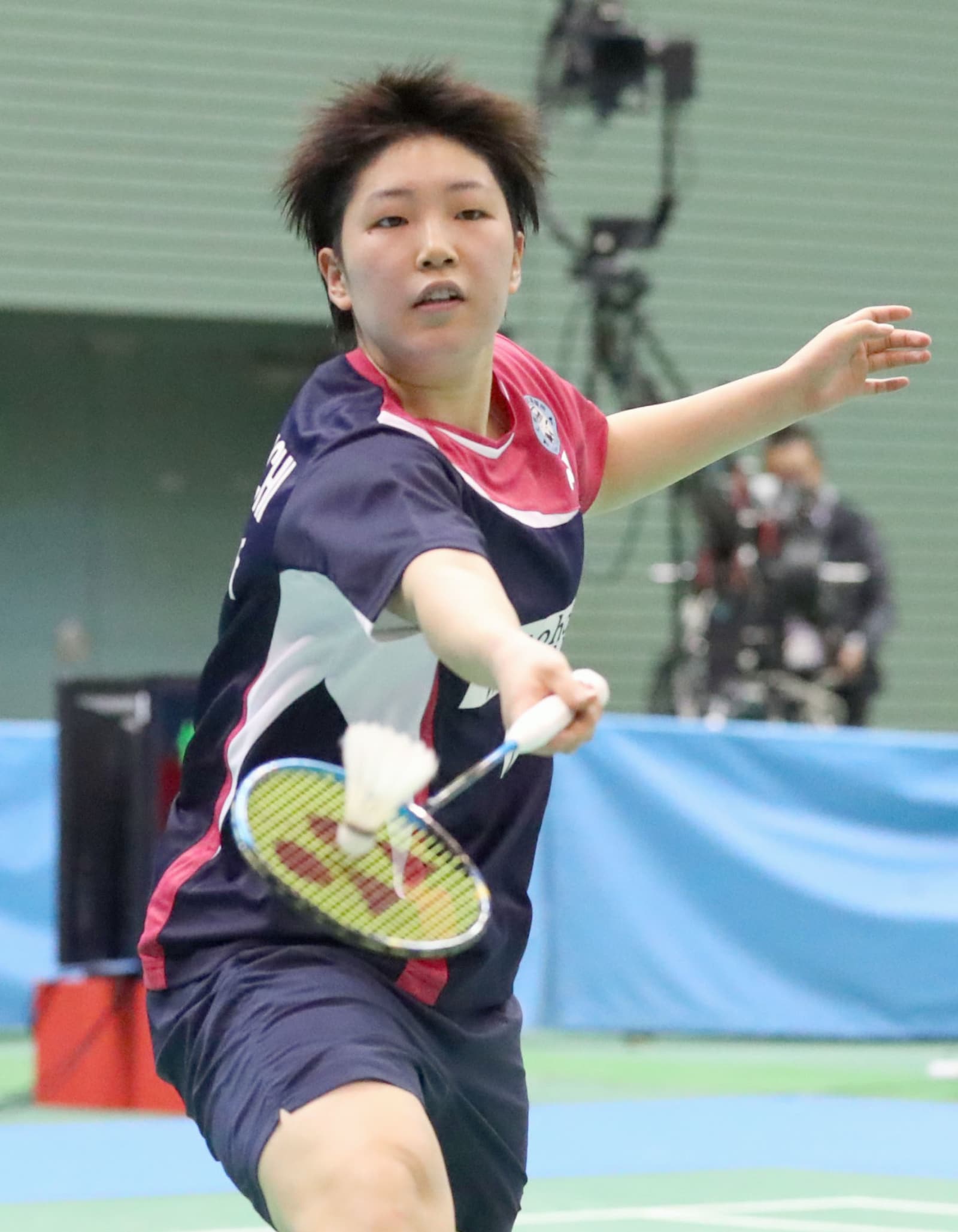 全日本総合バド 山口茜が決勝へ 大堀彩と対戦