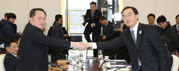 北朝鮮、平昌五輪参加を正式表明　2年ぶり南北会談で韓国に