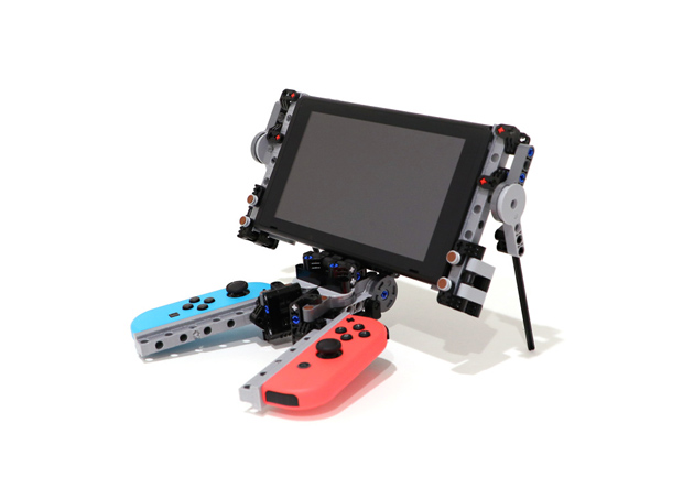 ニンテンドースイッチの周辺機器3種をレゴで自作 本体スタンド Joy Conホルダーやハンコンなど