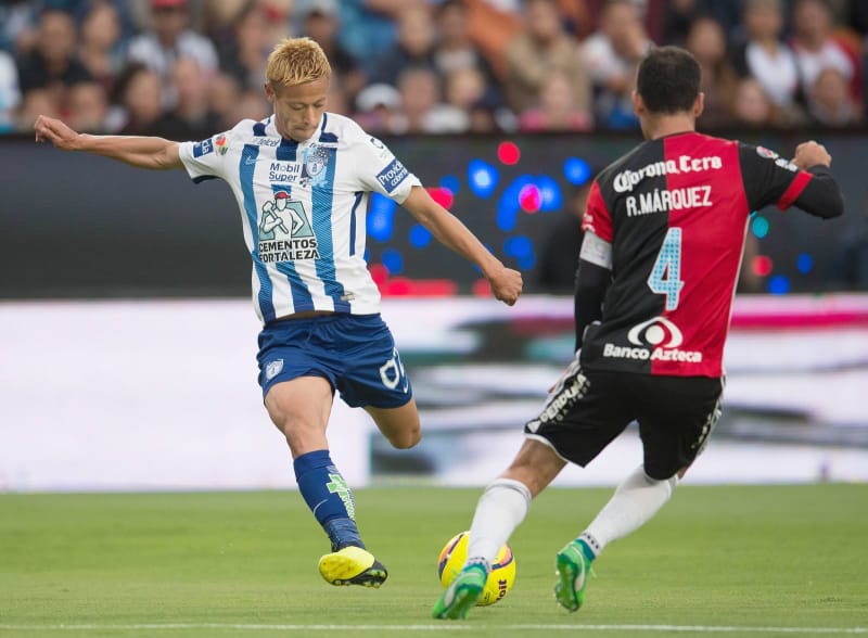 パチューカ本田がフル出場 サッカー メキシコ1部リーグ