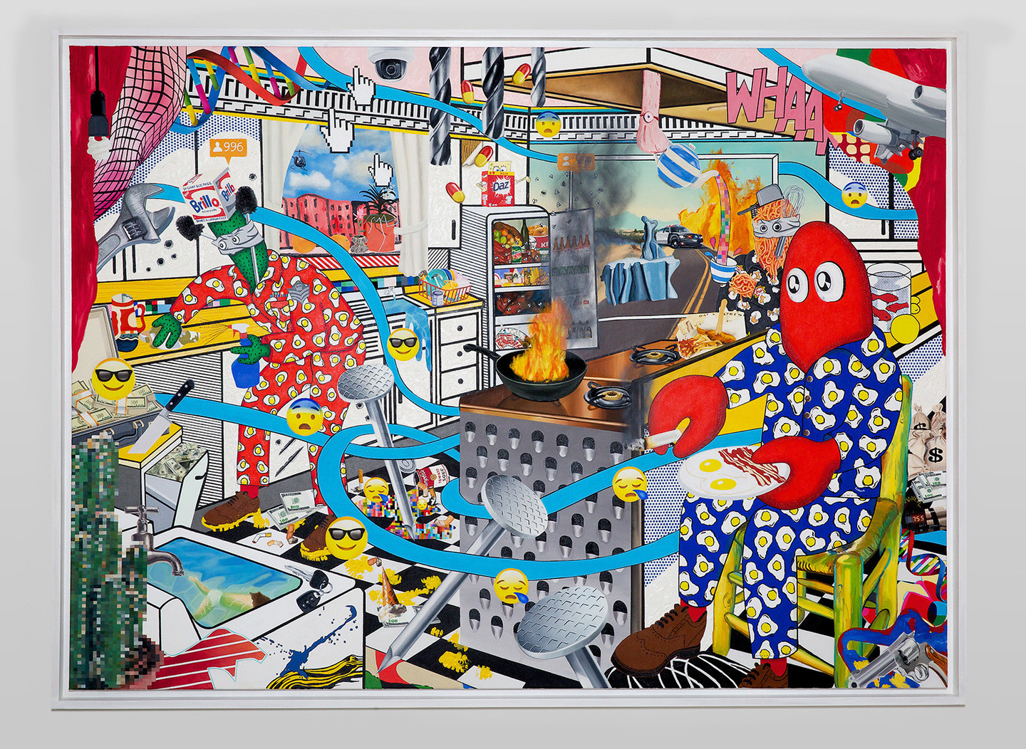 ポップアートのフィリップ コルバートが日本で個展を初開催