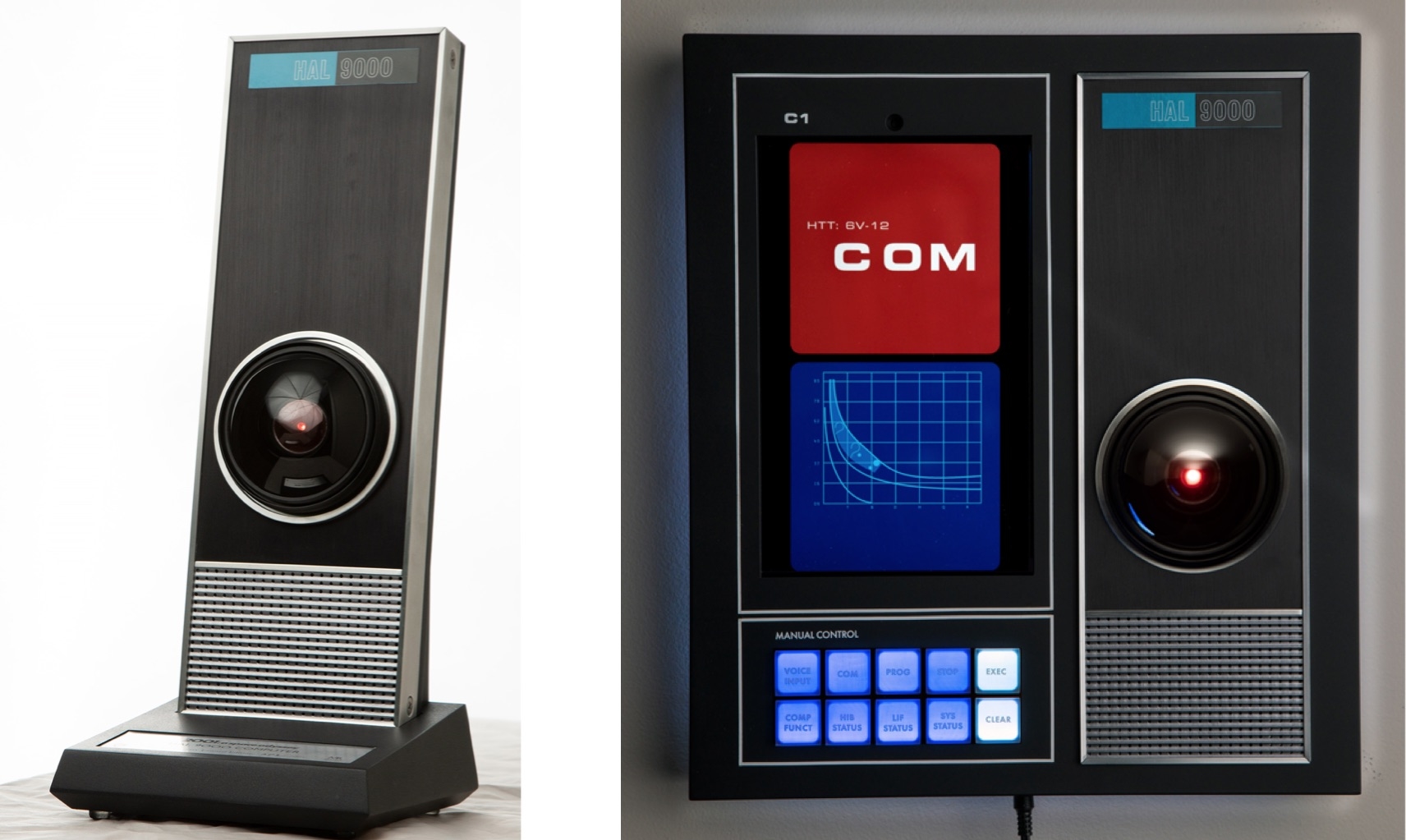 2001年宇宙の旅」50周年、HAL 9000を精巧に模したAIスピーカーが