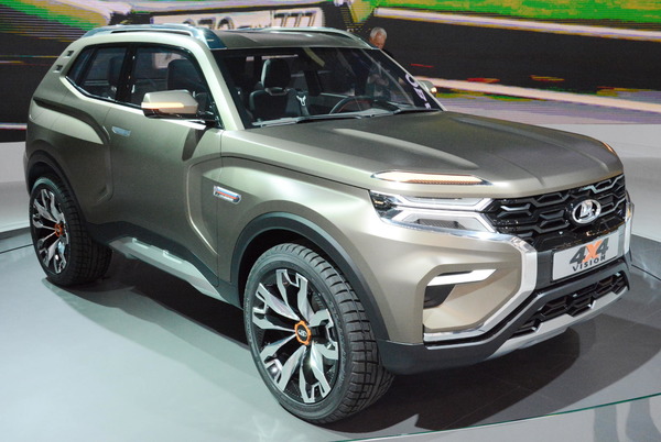 ニーヴァ 後継オフローダーを示唆 ラーダ 4x4ヴィジョン モスクワモーターショー18