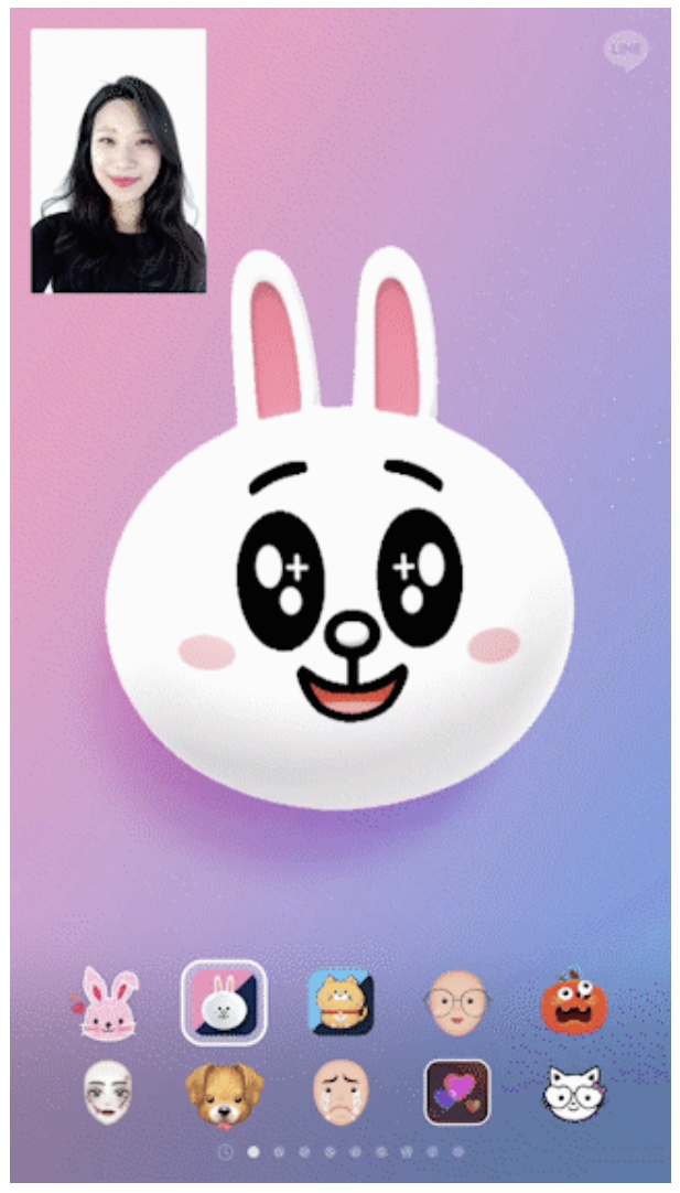 Lineが アニ文字 っぽい新機能 キャラクターエフェクト 提供開始