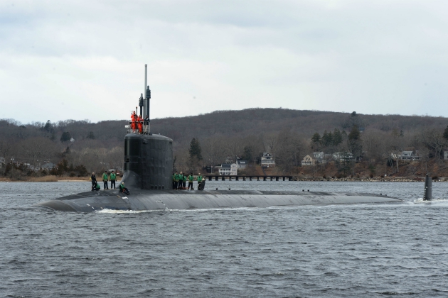 米海軍、最新鋭潜水艦「サウスダコタ」就役　攻撃力、ステルス性など強化