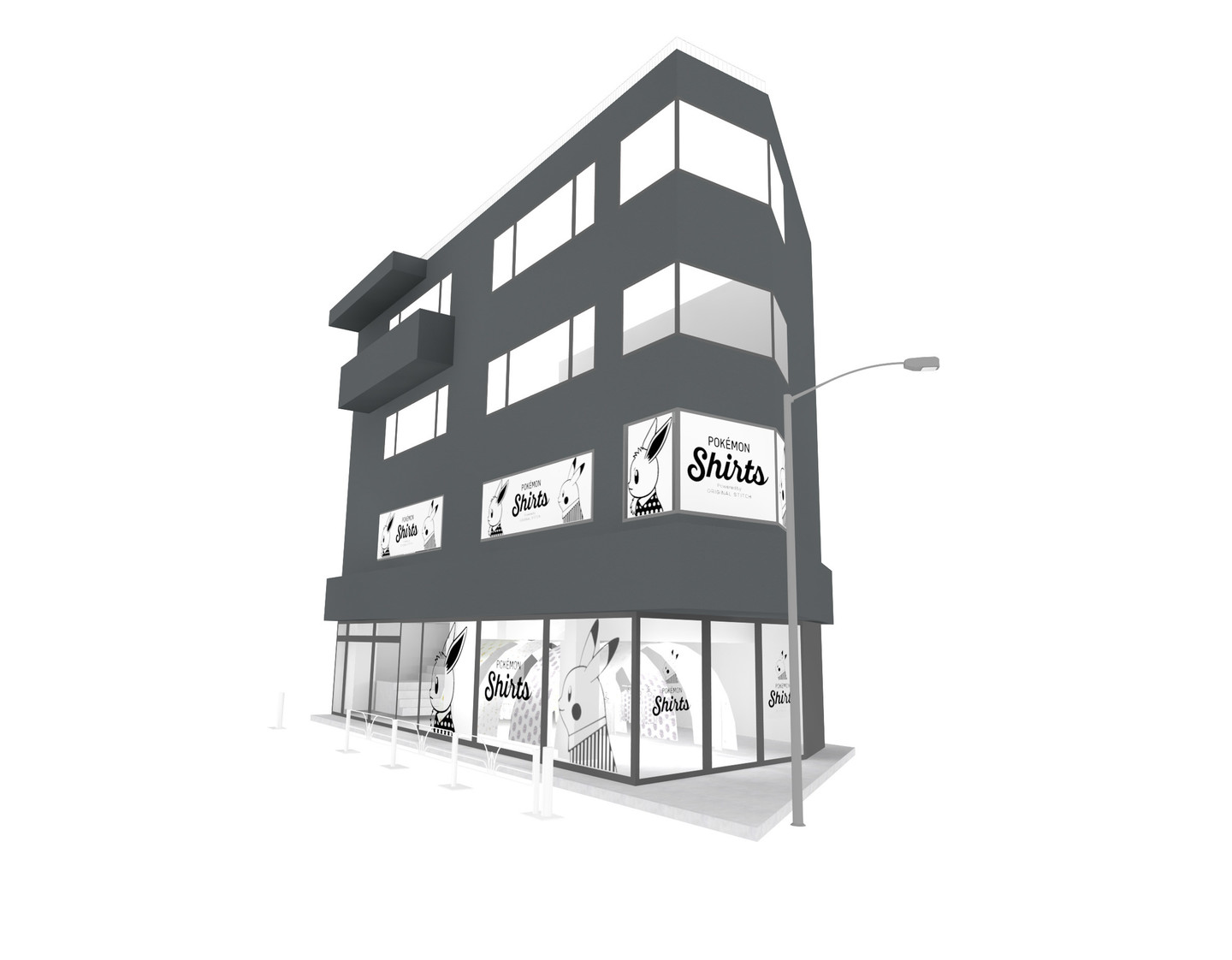 ポケモンシャツが長場雄らクリエイターとコラボ 原宿のポップアップショップ限定でシャツのオーダーを受け付け