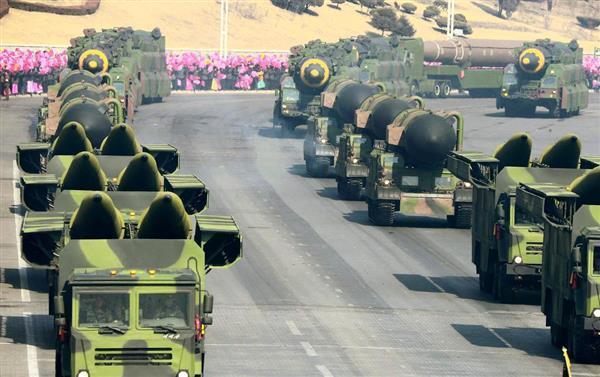 北朝鮮に未公表の中距離弾道ミサイル基地　米研究所公表　沖縄やグアム射程