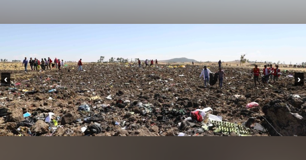 エチオピア航空機が墜落、乗客乗員157人全員が死亡