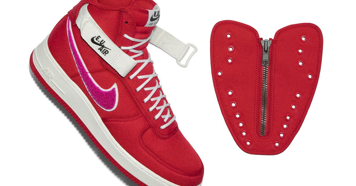 エディソン チャンの エモーショナリー アンアベイラブル と ナイキ からハート付き エア フォース 1 登場