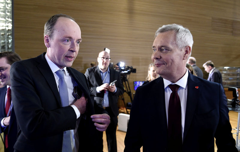 フィンランド議会選、野党・社会民主党が第1党 EU懐疑派第2党