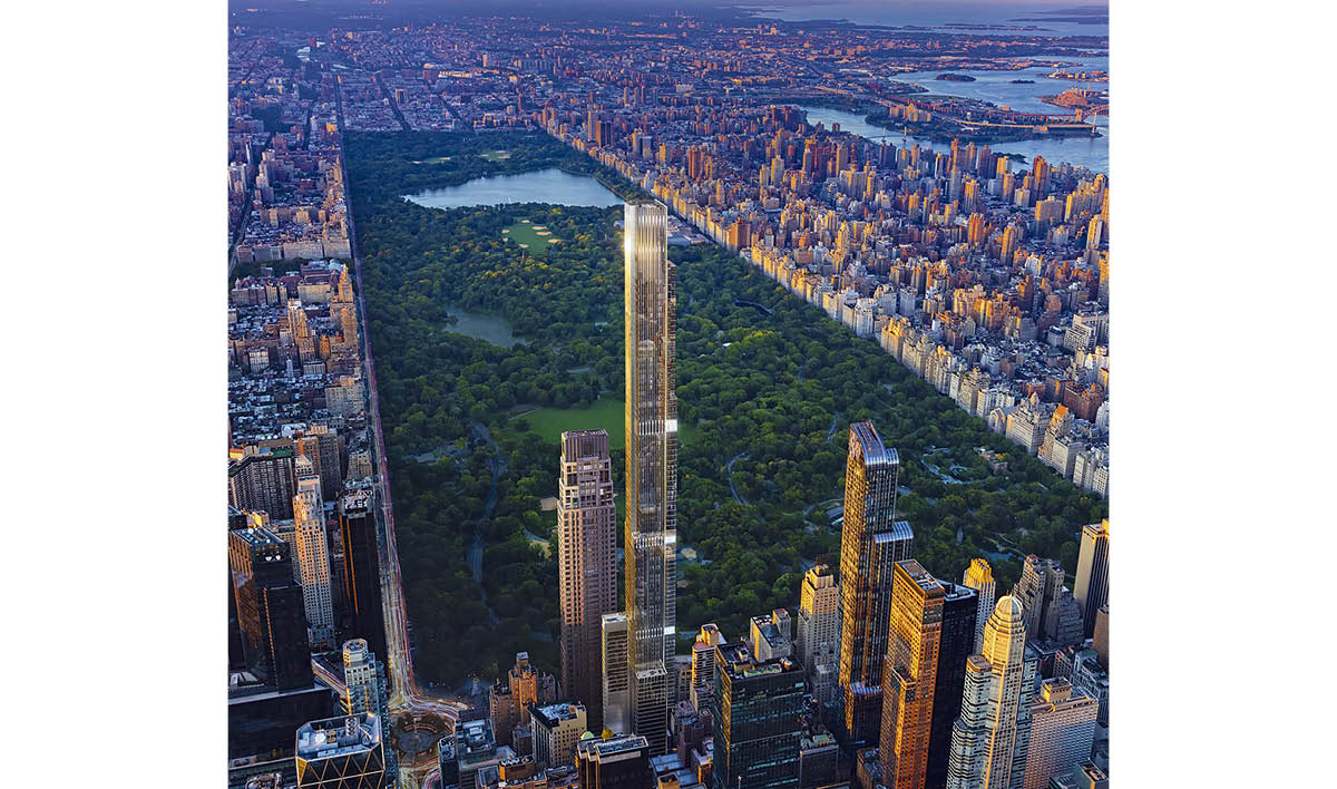 ⑤セントラルパーク・タワー──マンハッタンは「極細」高層ビル時代へ