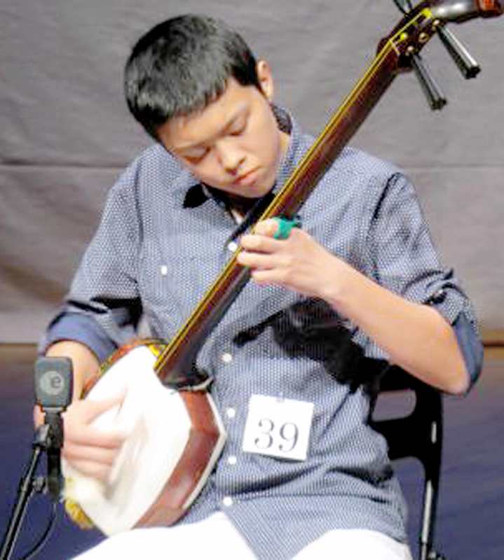 津軽三味線世界大会で福井の16歳ｖ