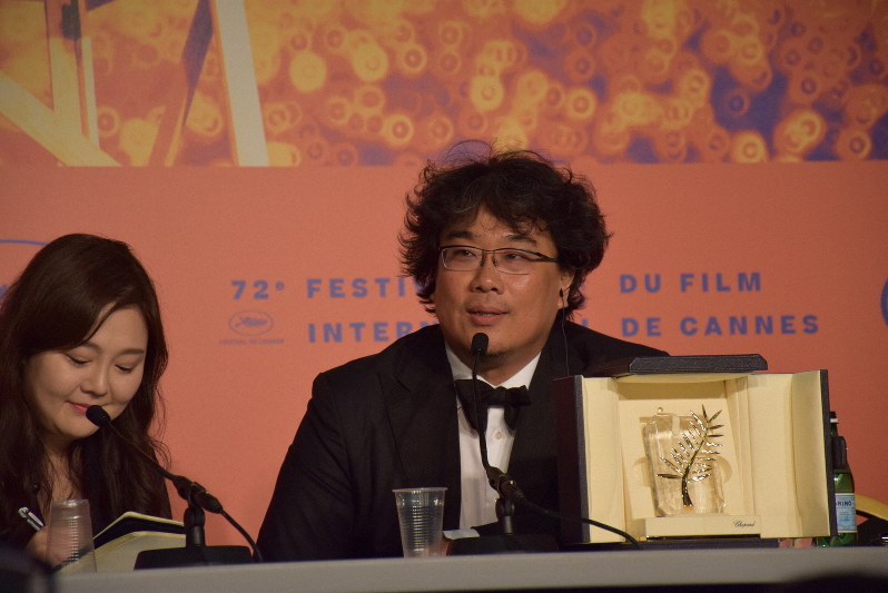 カンヌ映画祭　最高賞に韓国作品「パラサイト」　アジア映画「万引き家族」に続き2年連続