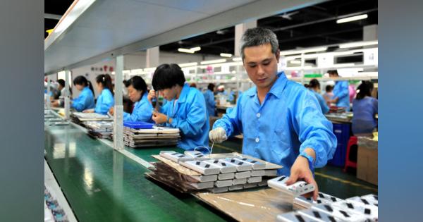 中国製造業ＰＭＩ、5月は予想以上の景況悪化　輸出受注の不振で