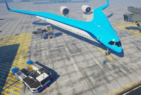 日本航空旅客機DC-7C プロペラ旅客機。【後輪タイヤ欠品、胴体翼分離可能と錆】 翼が胴体の上に載ったジェット旅客機」利点多いのになぜレア