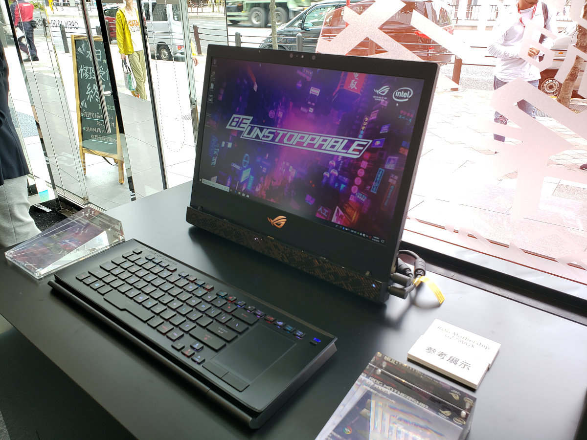 堂々の92万円台 Asusが 世界最強ゲームノート Mothershipを日本発表