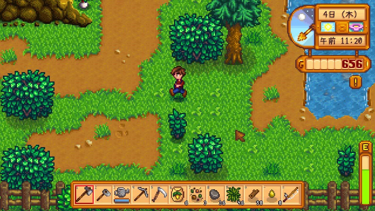 自由にスローペースで楽しめる牧場経営シミュレーションrpg Stardew Valley 発掘 インディーゲーム Steam