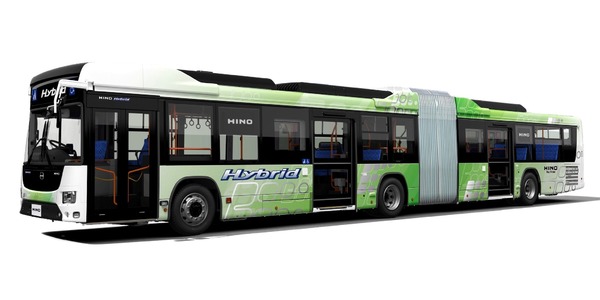 ZFのアクスル、いすゞと日野の国産初のハイブリッド連節バスに採用