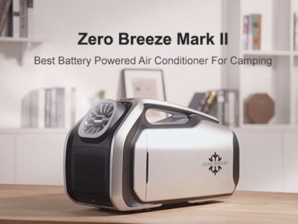 ポータブルエアコン Zero Breeze Mark は夏のキャンプに大活躍