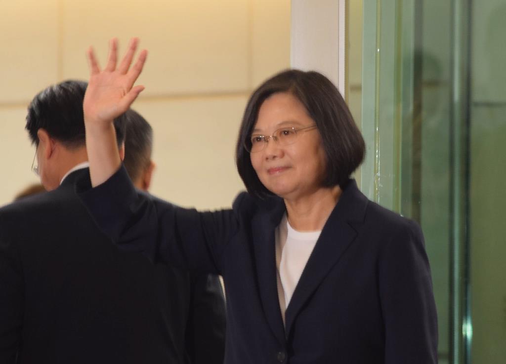 台湾・蔡英文総統、カリブ諸国外遊に出発　ＮＹ経由