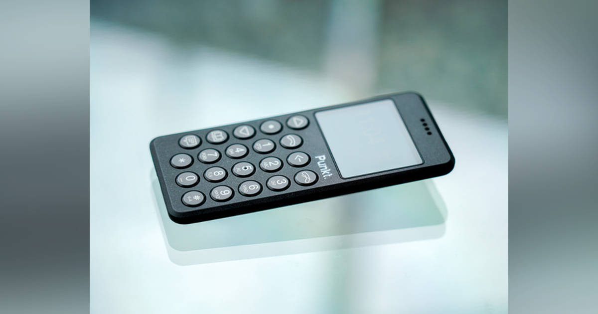 シンプルな4Gケータイ「Punkt. MP02」が日本上陸--ジャスパー