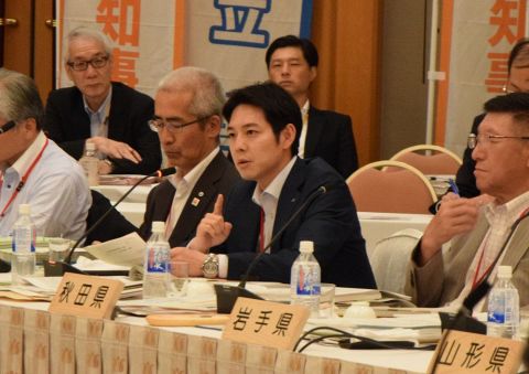 企業版ふるさと納税の改善を　鈴木知事が提言、全国知事会議