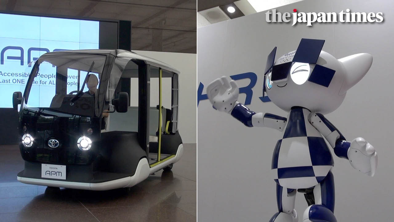 Toyota’s Olympic robots and vehicles for Tokyo 2020