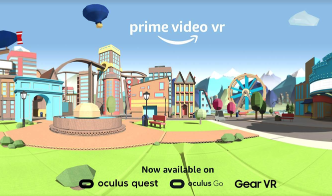 Amazon Prime VideoアプリがVRに対応　Oculus Quest、Oculus Goで