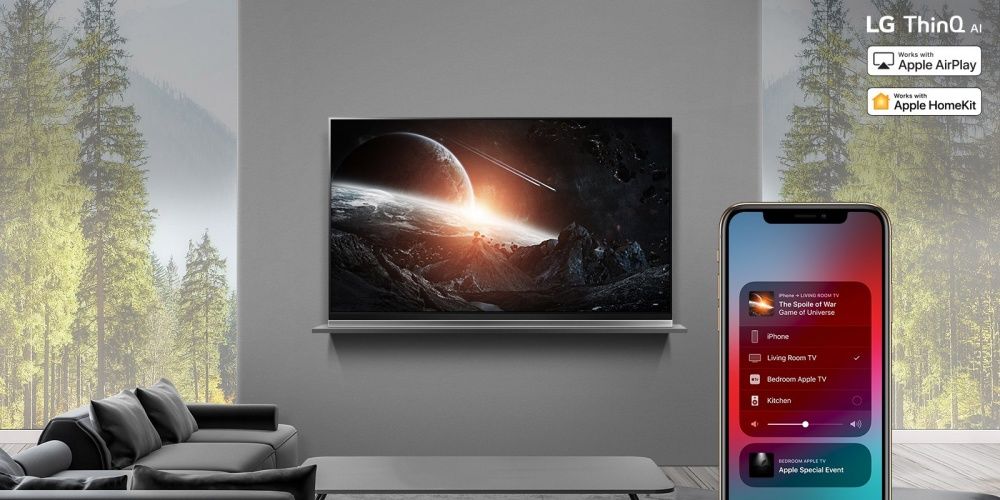 LGのテレビが「AirPlay 2」と「HomeKit」に対応。iOS端末からの 