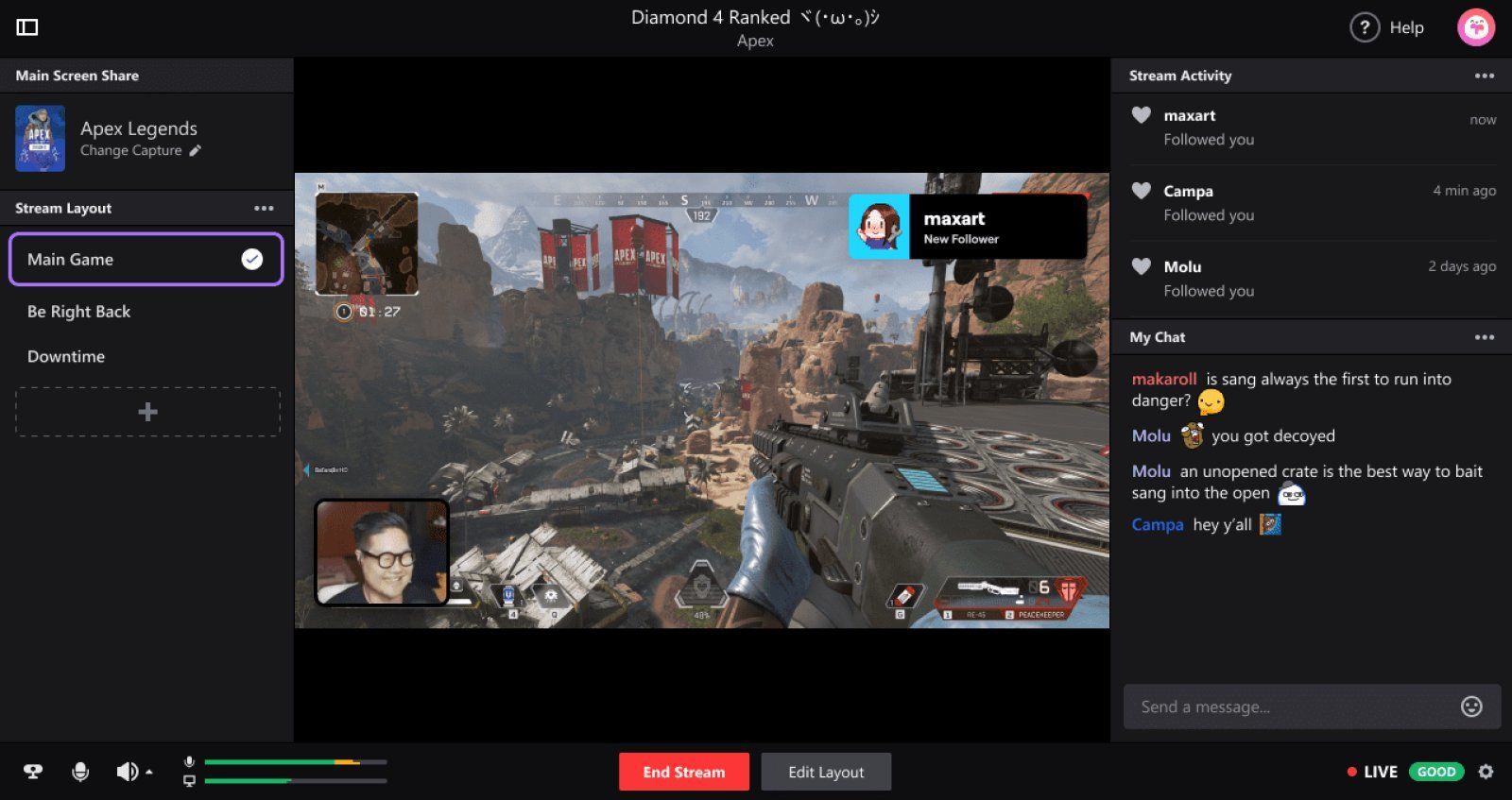 デスクトップ版ゲーム配信アプリ Twitch Studio リリース まだベータ版で機能は限定的