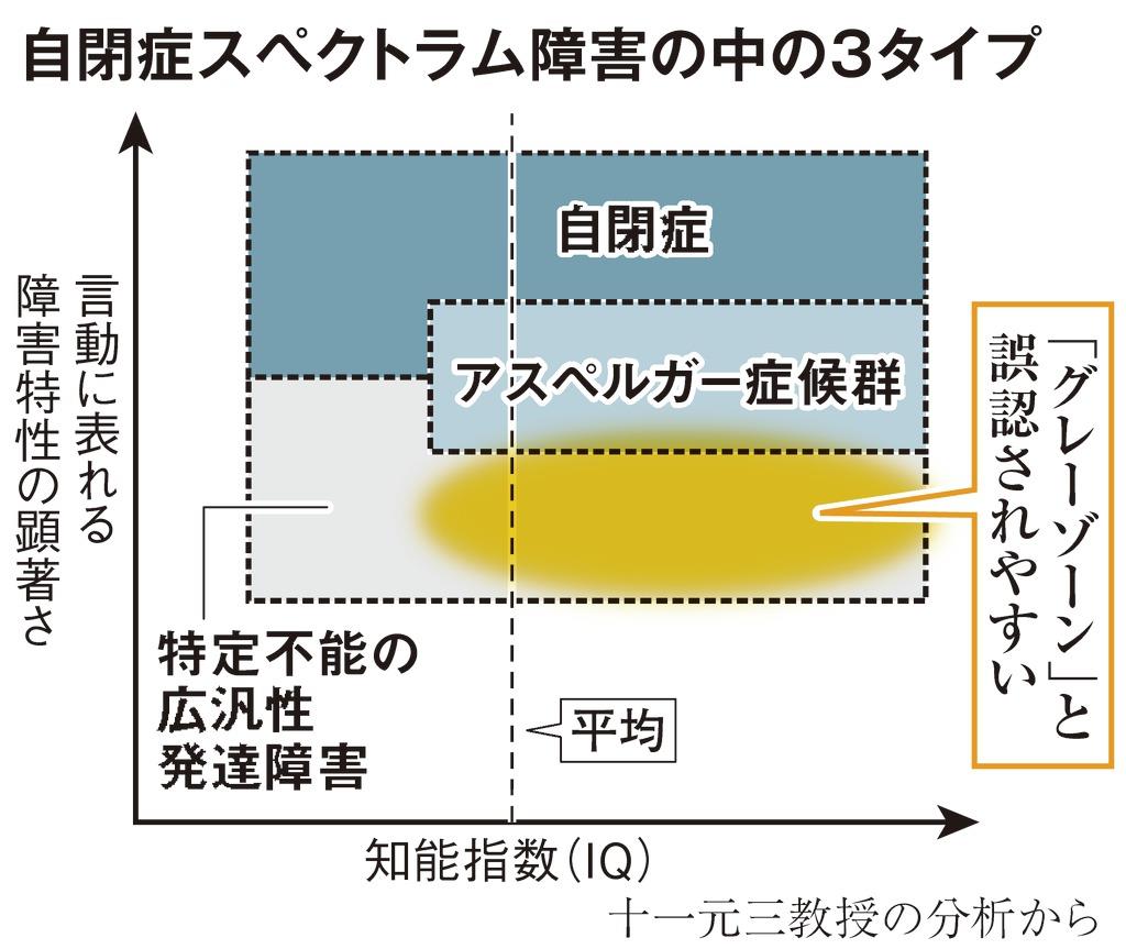 発達障害の グレーゾーン 実際には診断レベルも 見落とされやすいタイプのａｓｄ