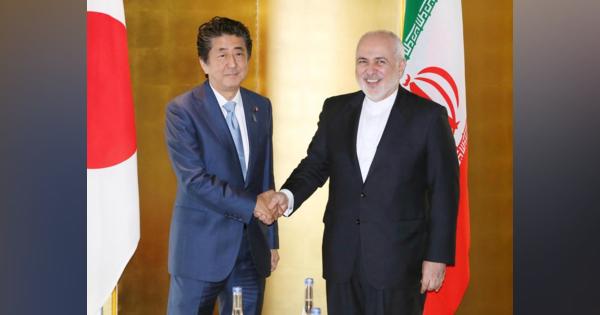 安倍首相とイラン外相、９月の首脳会談調整で一致　緊張緩和へ努力