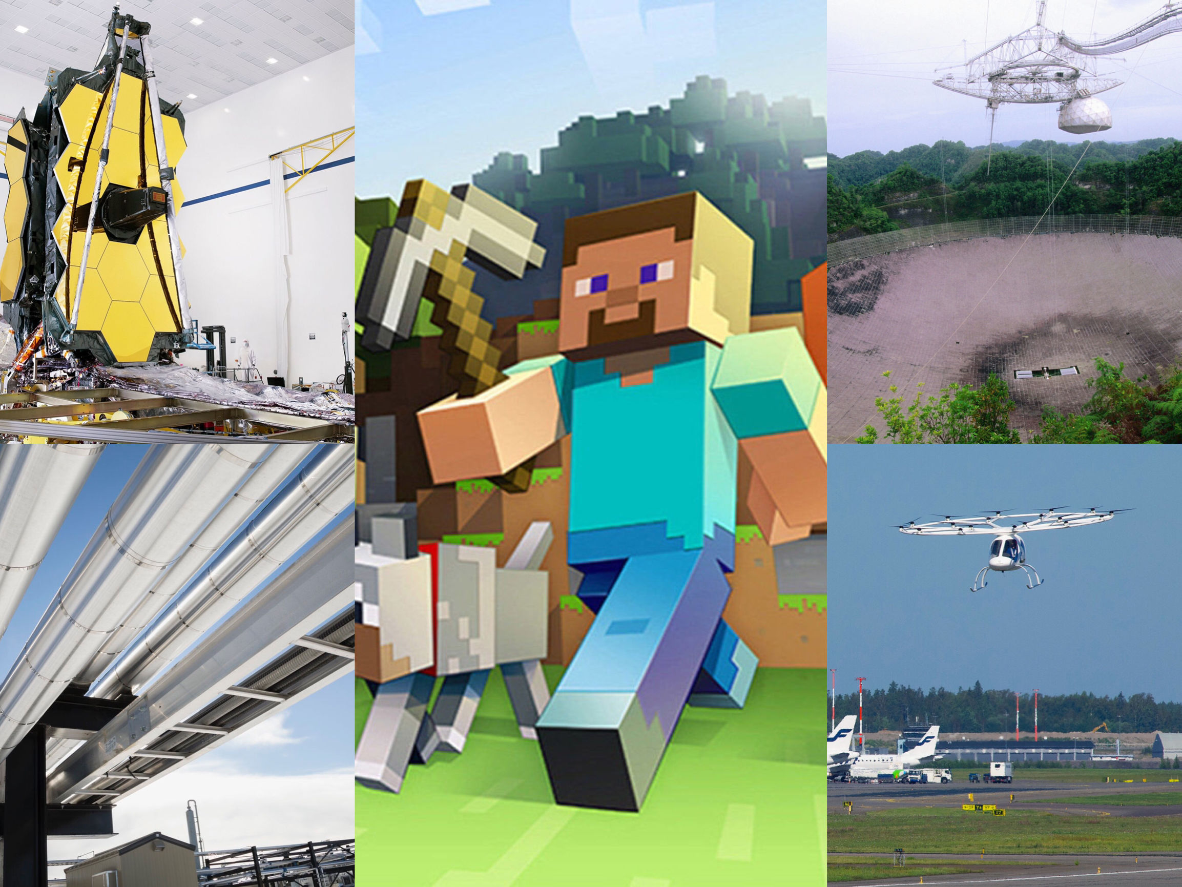 次世代宇宙望遠鏡の組み立て完了 マインクラフトでaiを強化 アレシボ天文台に1900万ドル Egjp 週末版180