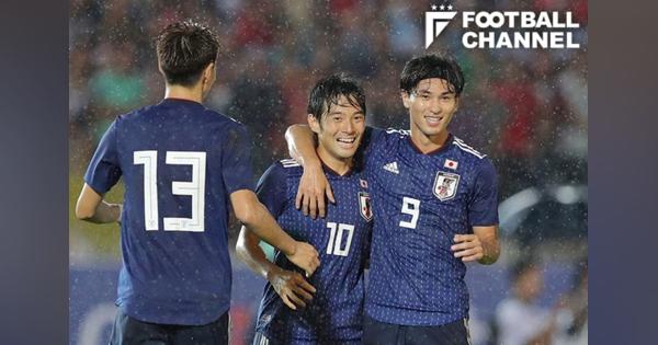 日本代表、ミャンマーに2-0快勝。中島翔哉&南野拓実ゴールでワールドカップ予選白星発進