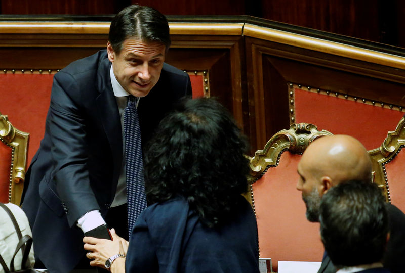 イタリアのコンテ新政権が正式に発足、上院が承認