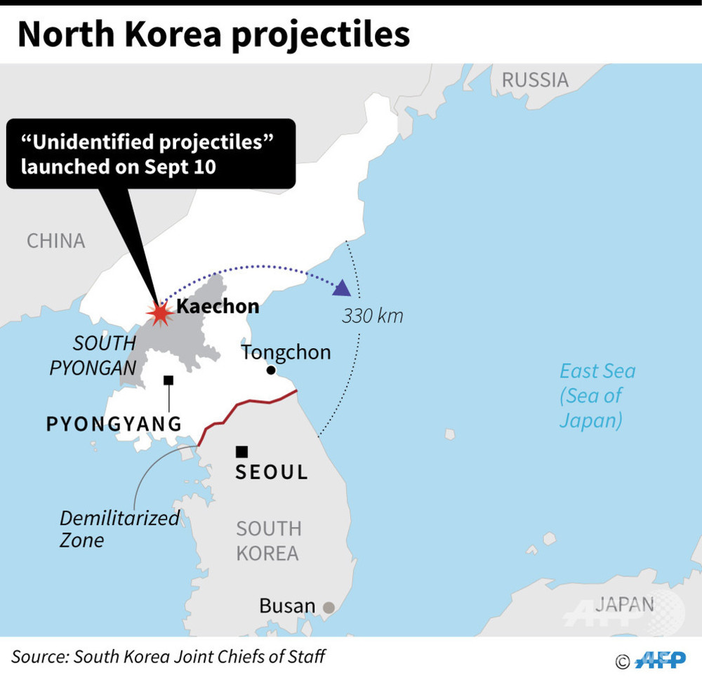 北朝鮮、「超大型多連装ロケット砲」を試射 金委員長が視察 KCNA