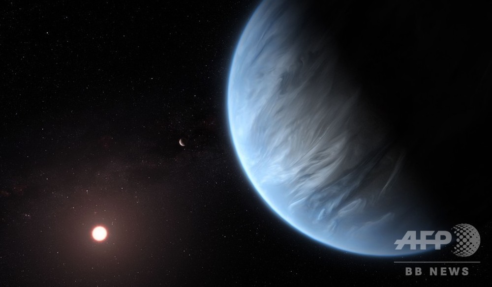地球型惑星に水蒸気 存在を初めて確認